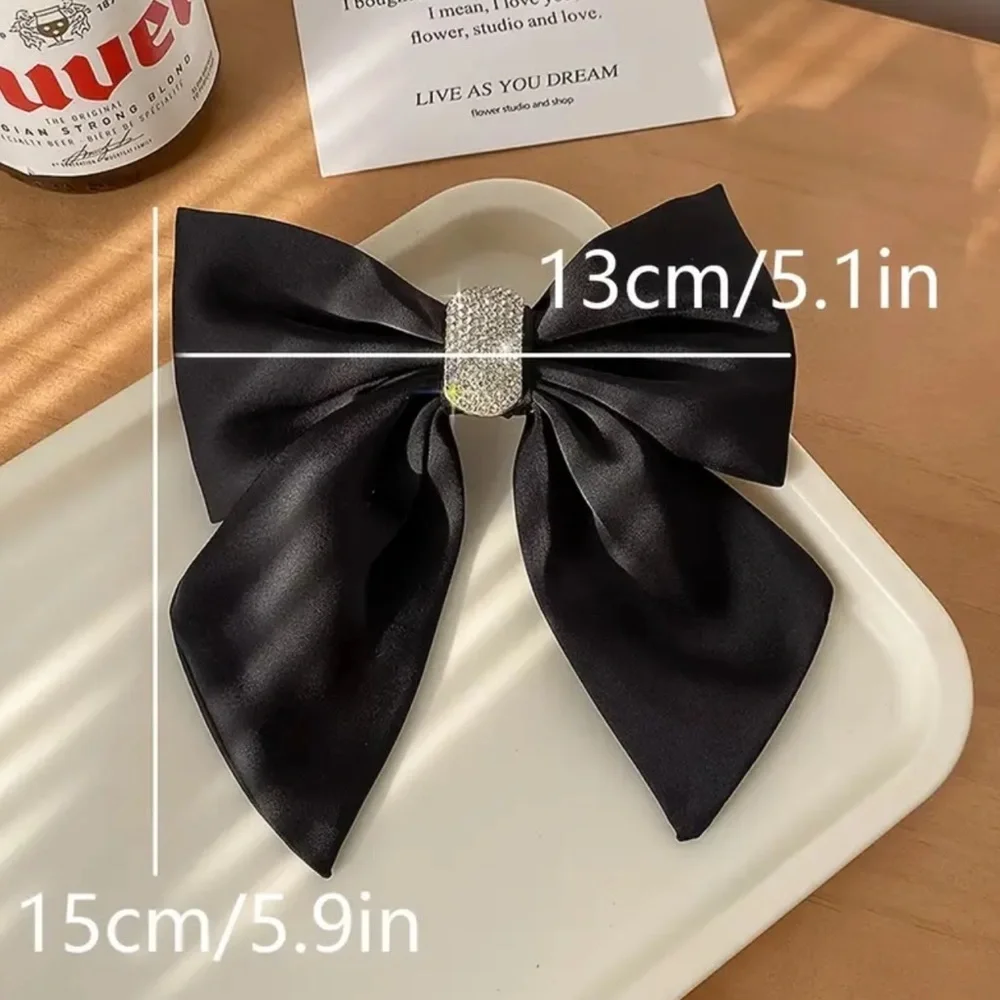 Elegant Red Hair Bow
